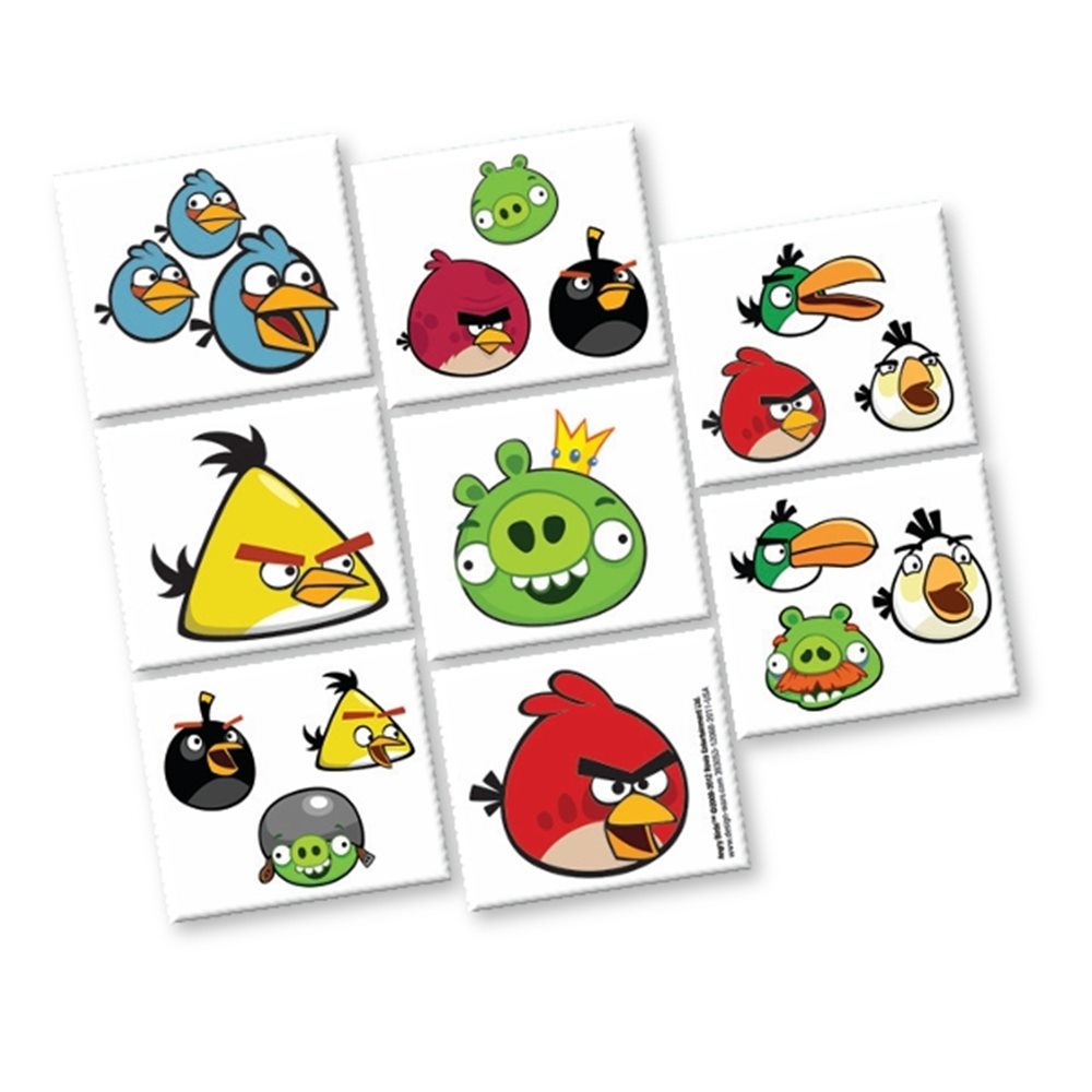 Picture of Angry Birds Tattoos