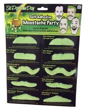Picture of St. Patrick Day Mustache Party Set