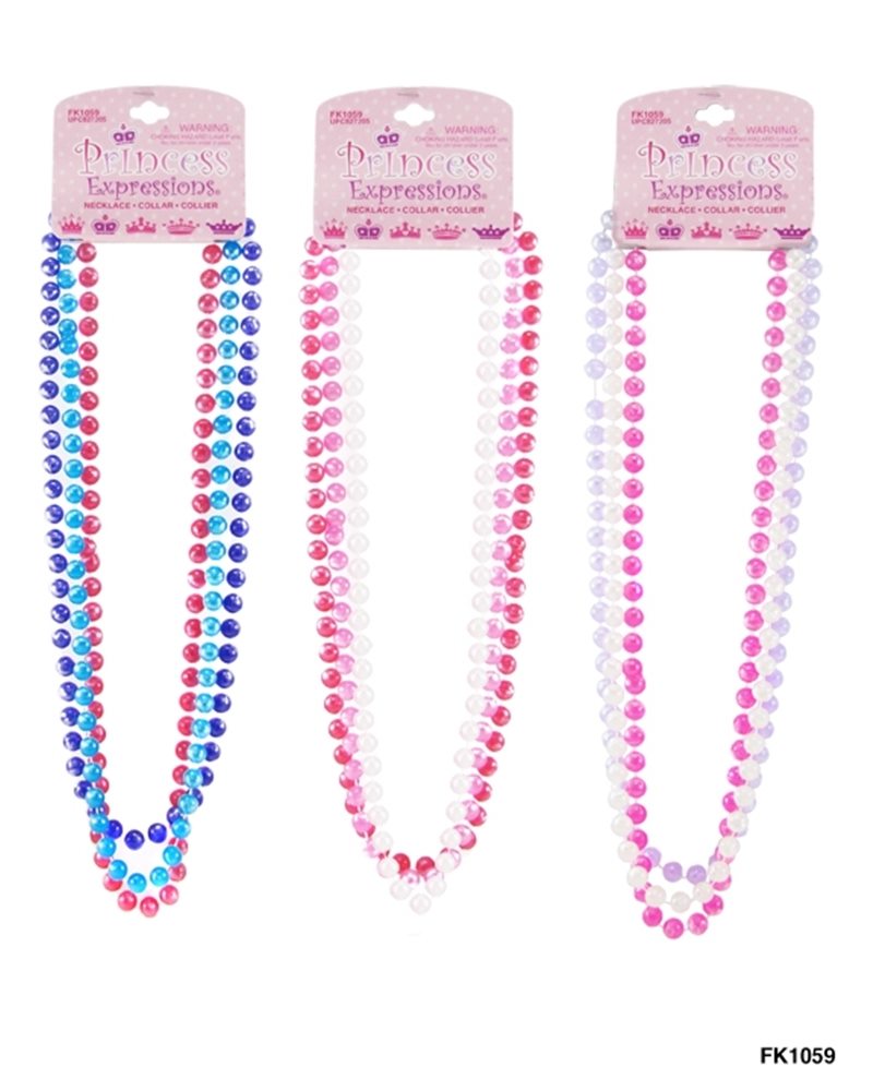 Picture of Princess Bead Necklace 3pc