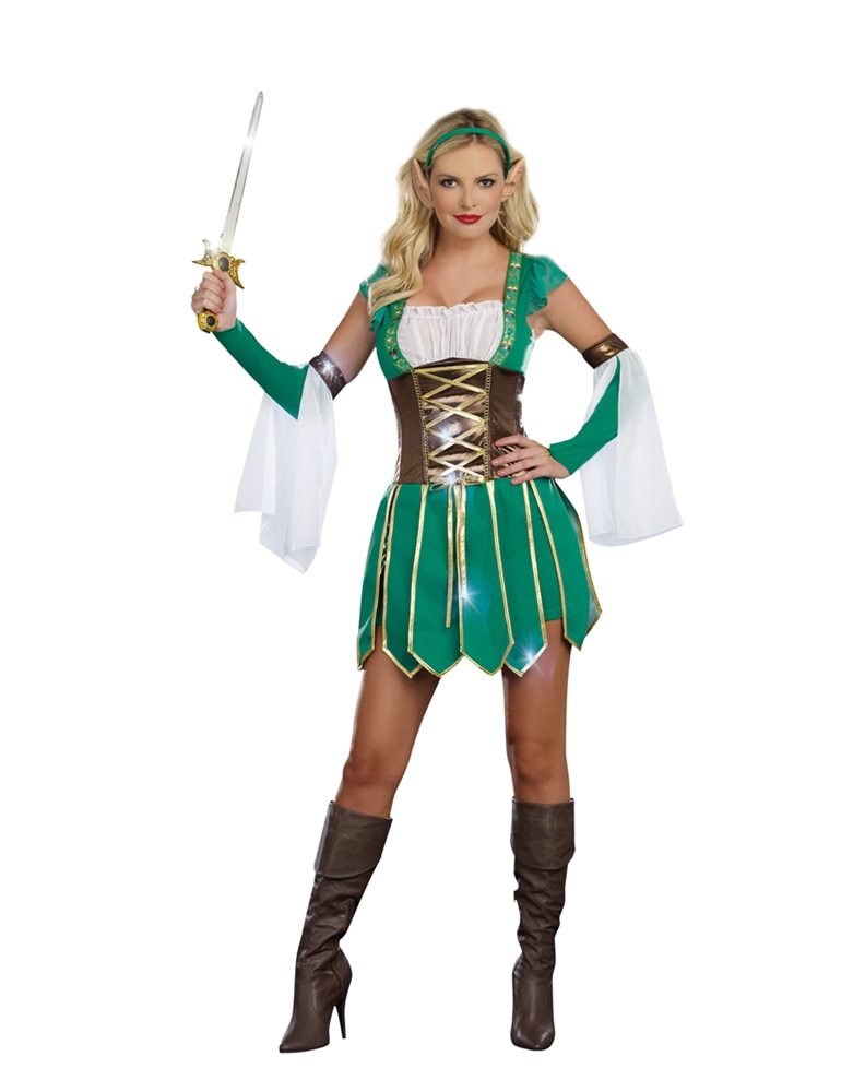 Picture of Warrior Elf Adult Womens Costume