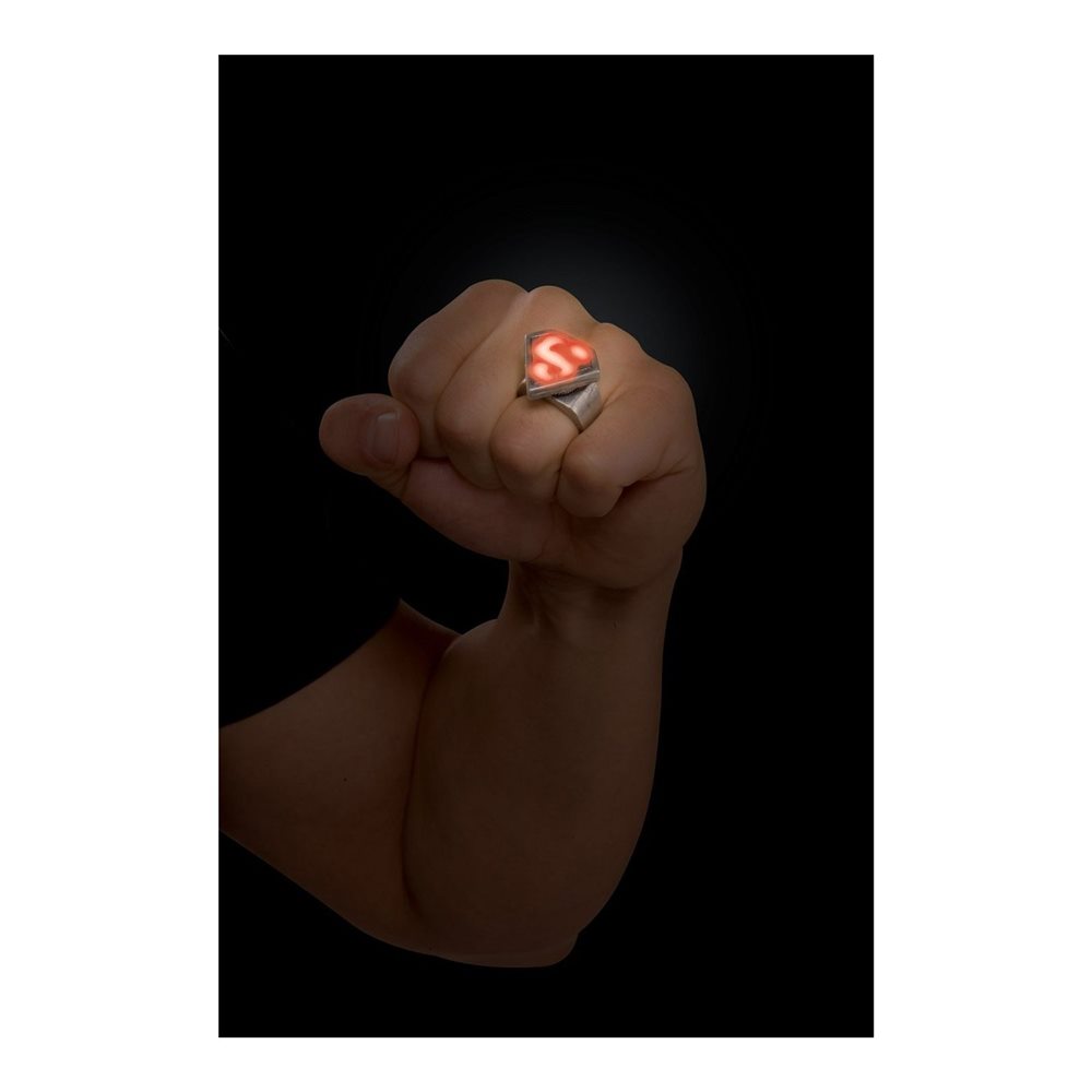 Picture of Metal LED Superman Ring