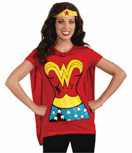 Picture of Wonder Woman T-Shirt Adult Women Costume
