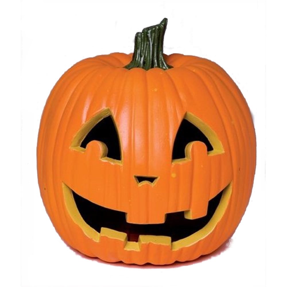 Picture of Realistic Jack-O-Lantern Pumpkin Halloween Decoration