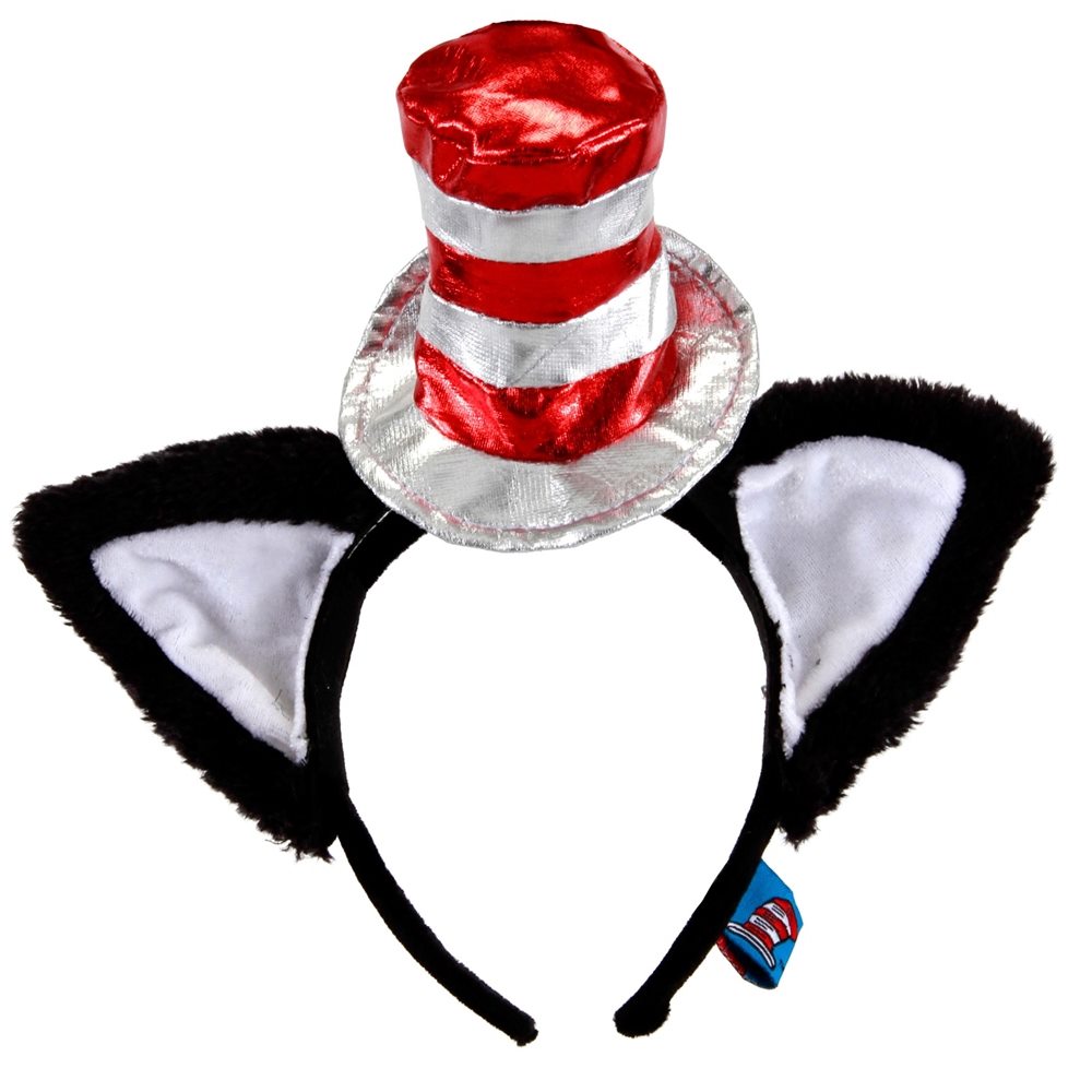 Picture of Cat In The Hat Deluxe Headband With Ears