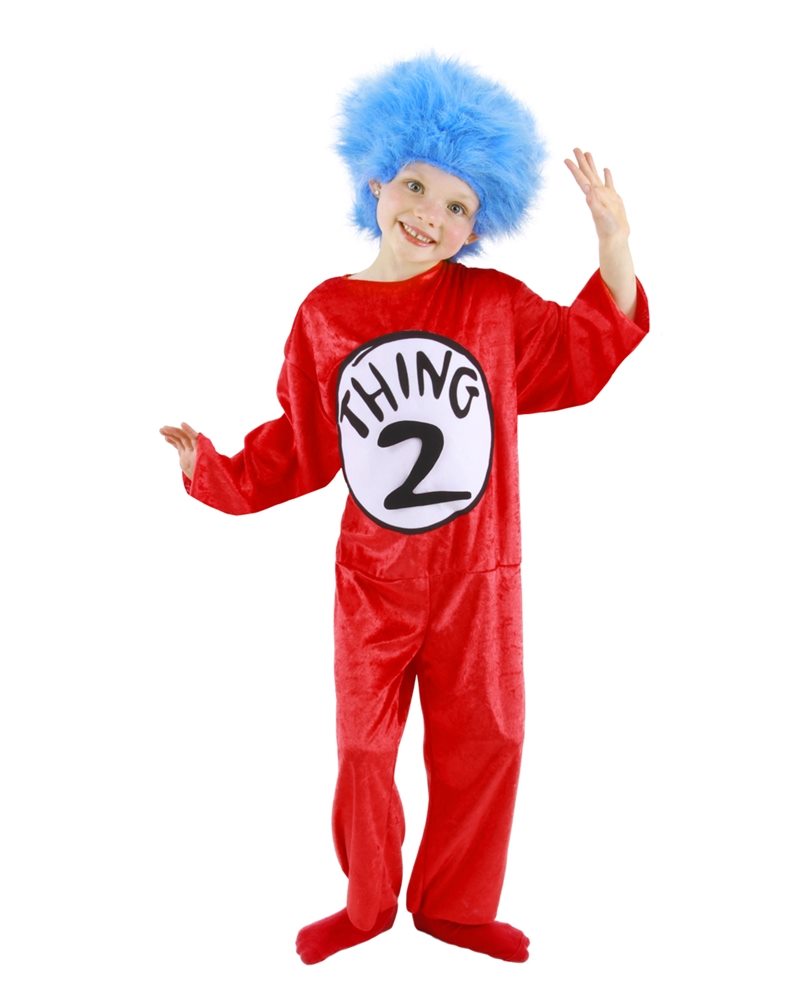 Picture of Dr. Seuss Thing 1 & 2 Child Costume