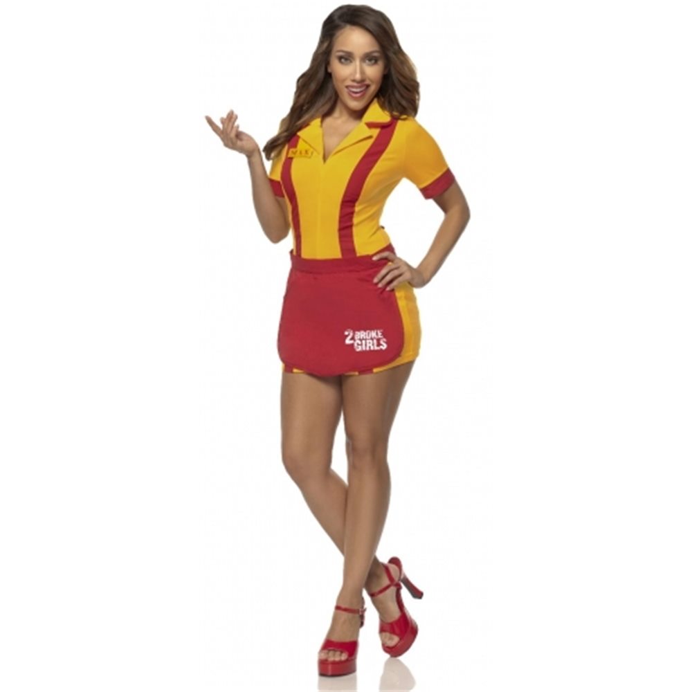Picture of 2 Broke Girls Waitress Adult Womens Costume