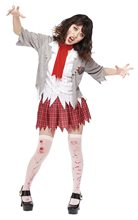 Picture of Zombie School Girl Adult Womens Costume