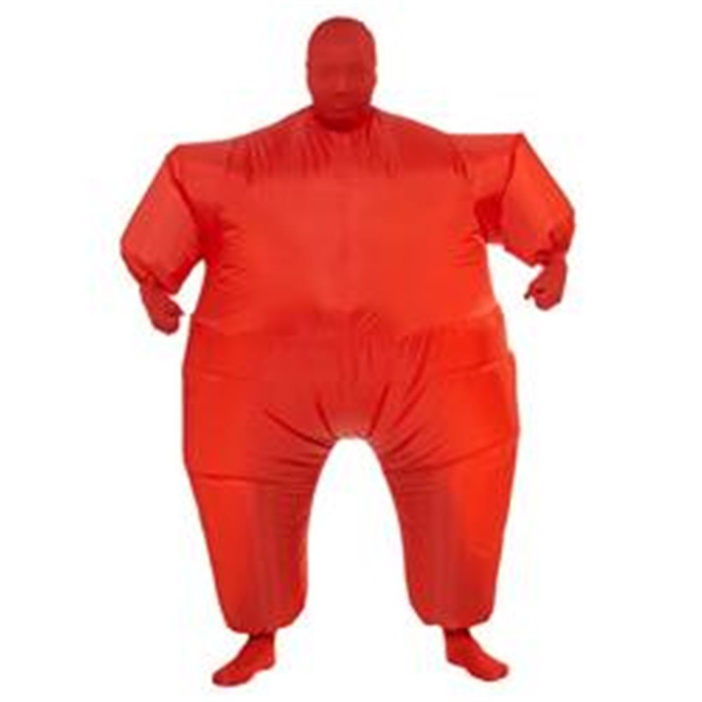 Picture of Red Inflatable Jumpsuit Adult Unisex Costume