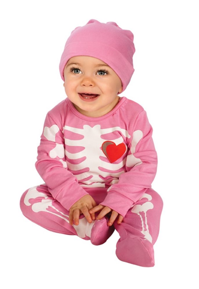 Picture of Pink Skeleton Baby Infant Costume