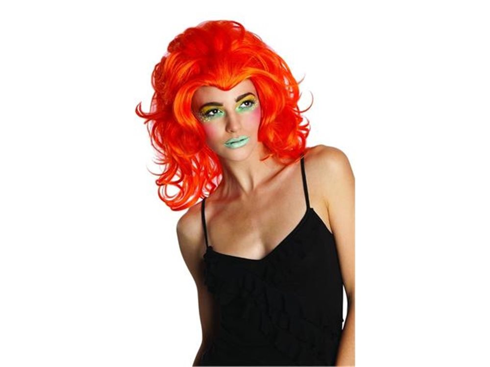 Picture of Orange New Wave Wig