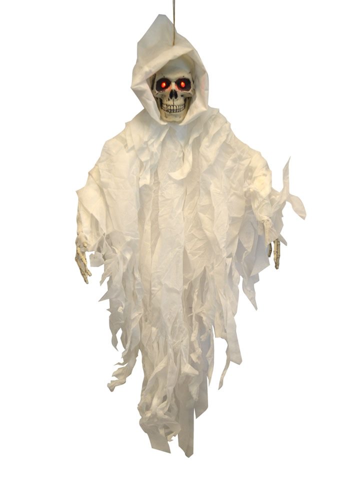 Picture of Hanging Light Up White Grim Reaper