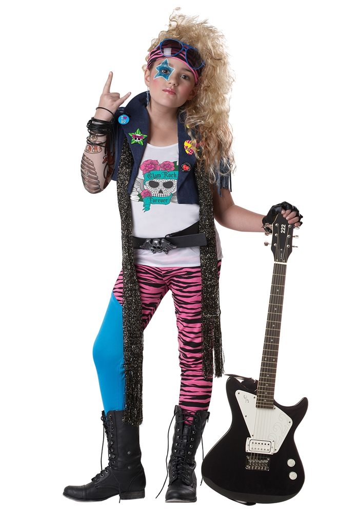 Picture of 80's Glam Rocker Child Costume