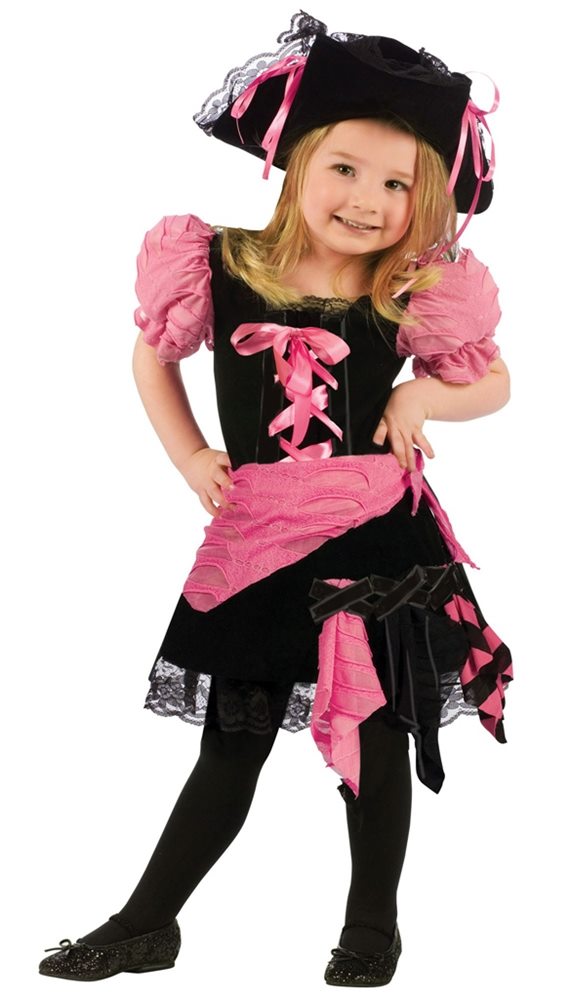 Picture of Pink Punk Pirate Toddler Costume