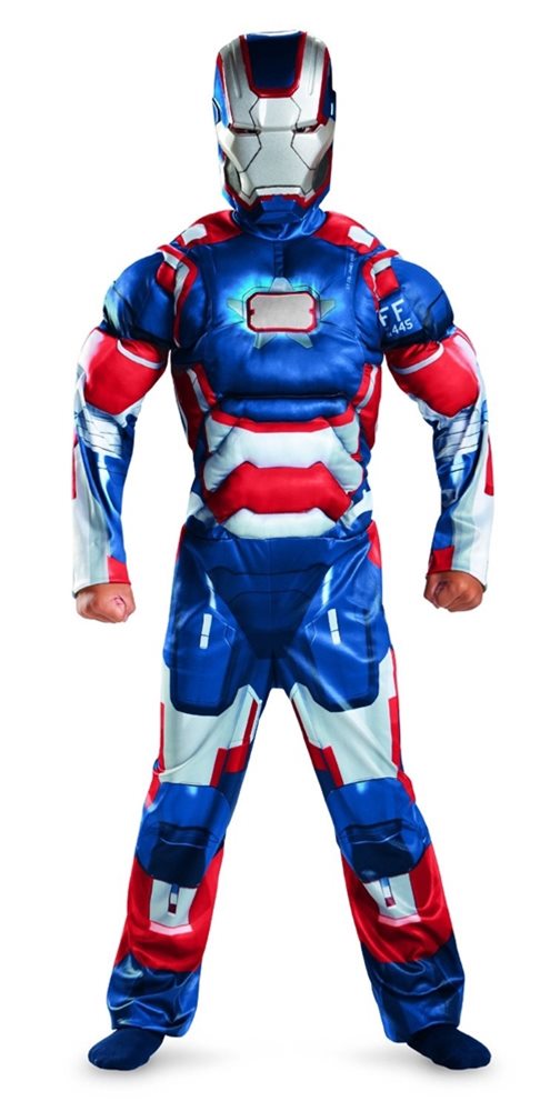 Picture of Marvels Iron Man Patriot Classic Muscle Child Costume