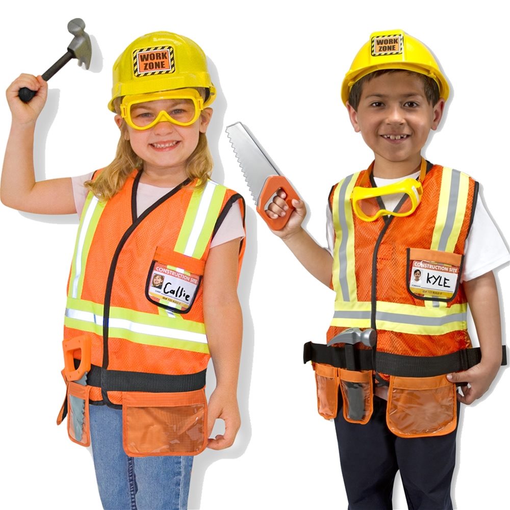 Picture of Construction Worker Role Play Costume Set