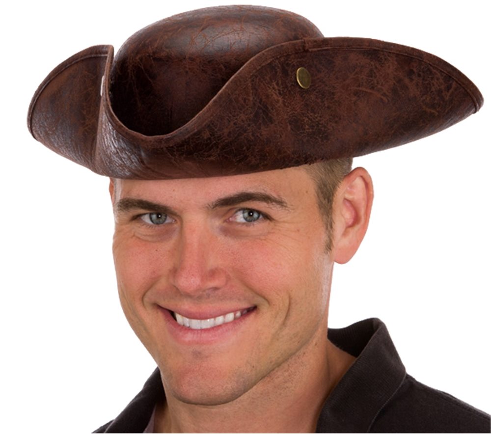 Picture of Faux Leather Pirate Hat