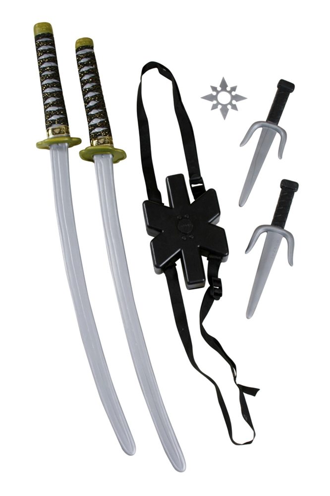 Picture of Ninja Double Sword Set