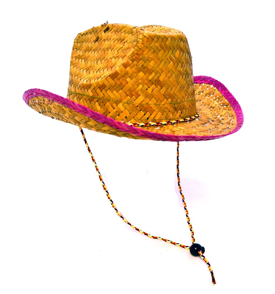 Picture of Cowboy Straw Hat with Head Strap