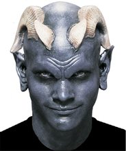 Picture of Black Latex Bald Cap