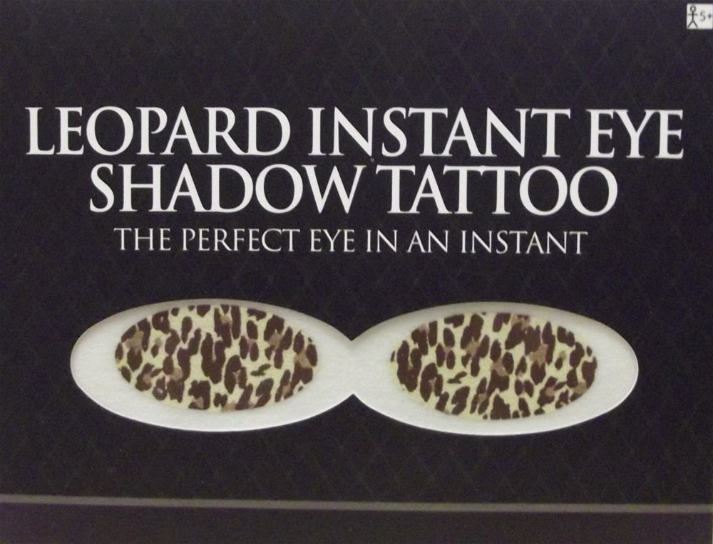 Picture of Leopard Instant Eye Shadow Tattoo