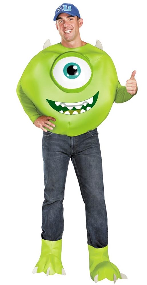 Picture of Monsters University Mike Deluxe Plus Size Adult Mens Costume