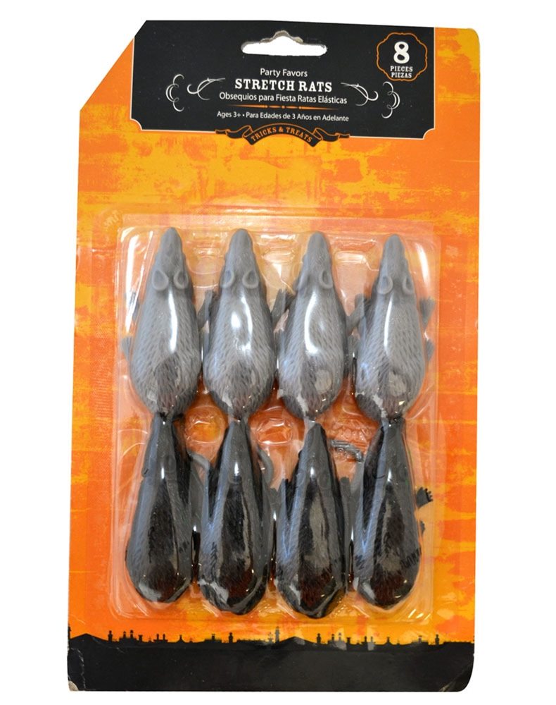Picture of Spooky Plastic Stretch Rats