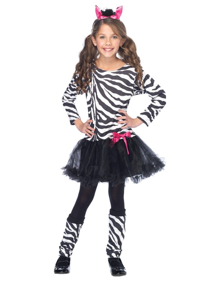 Picture of Little Zebra Girls Costume