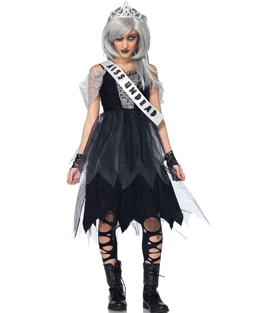 Picture of Zombie Prom Queen Juniors Costume