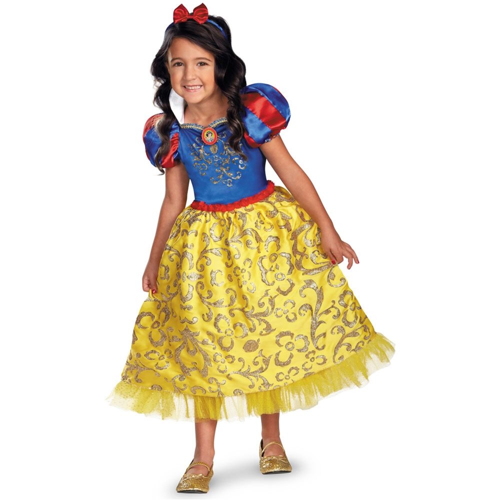 Picture of Snow White Sparkle Deluxe Toddler & Child Costume