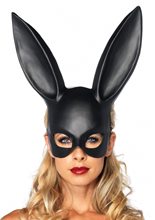 Picture of Black Bondage Bunny Mask