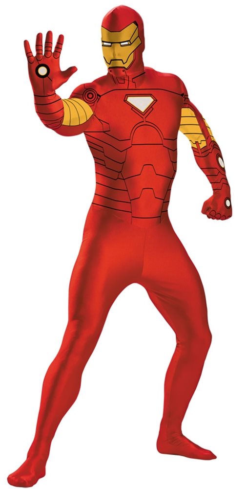Picture of Marvel Iron Man Adult Mens Bodysuit
