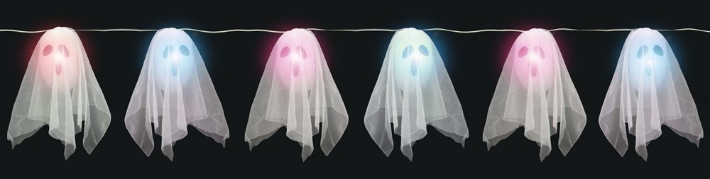 Picture of Light Up Ghost String Prop