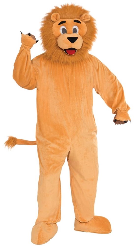 Picture of Lion Jumpsuit Mascot Costume