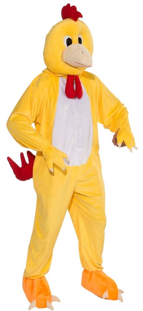 Picture of Chicken Jumpsuit Mascot Costume