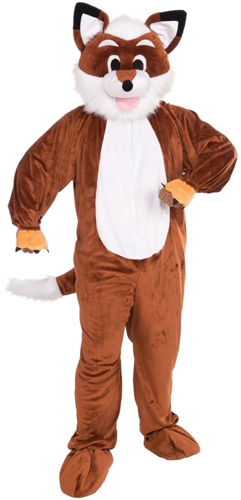 Picture of Fox Jumpsuit Mascot Costume