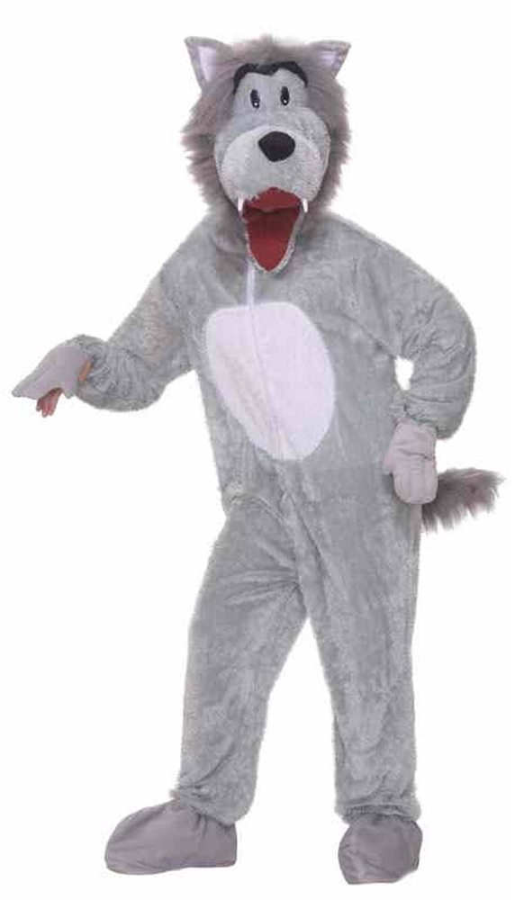 Picture of Story Book Wolf Plush Adult Mens Costume