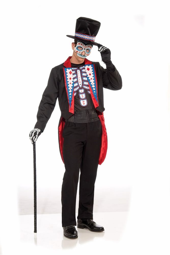 Picture of Day Of The Dead Adult Mens Costume