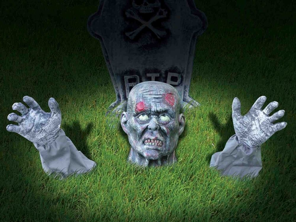 Picture of Zombie Ground Breaker Lawn Decoration