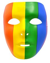 Picture of Full Face Rainbow Mask