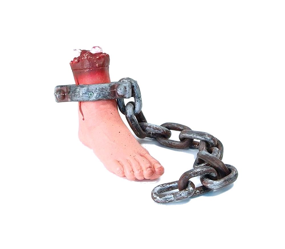 Picture of Foot on a Chain Prop