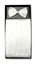 Picture of White Cummerbund and Bow Tie