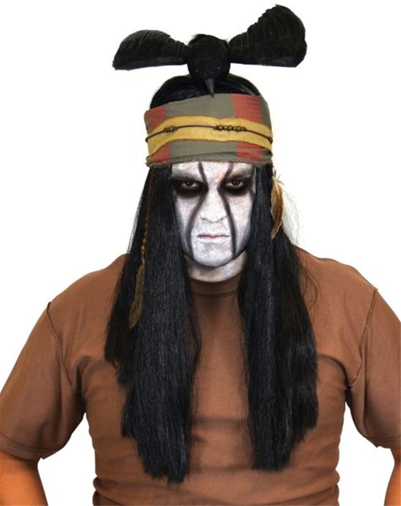 Picture of Lone Ranger Tonto Costume Wig