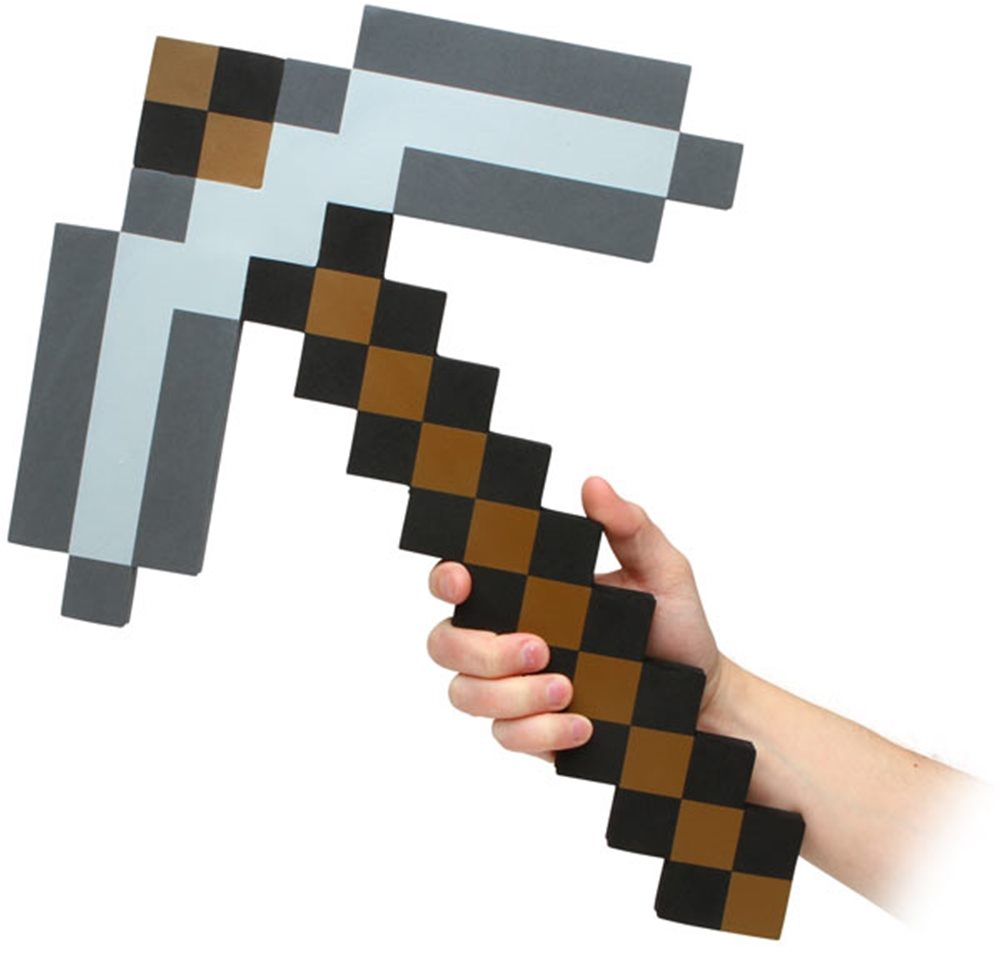 Picture of Minecraft Foam Iron Pickaxe
