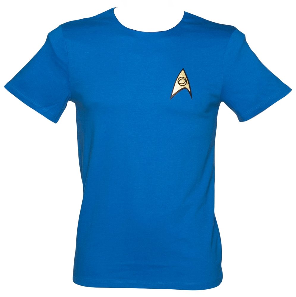 Picture of Star Trek Science & Medical Blue Mens Shirt