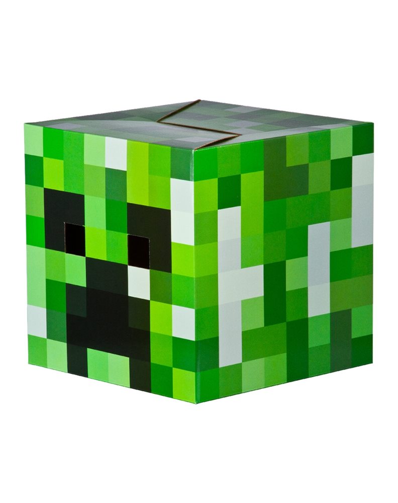 Picture of Minecraft Cardboard Creeper Head