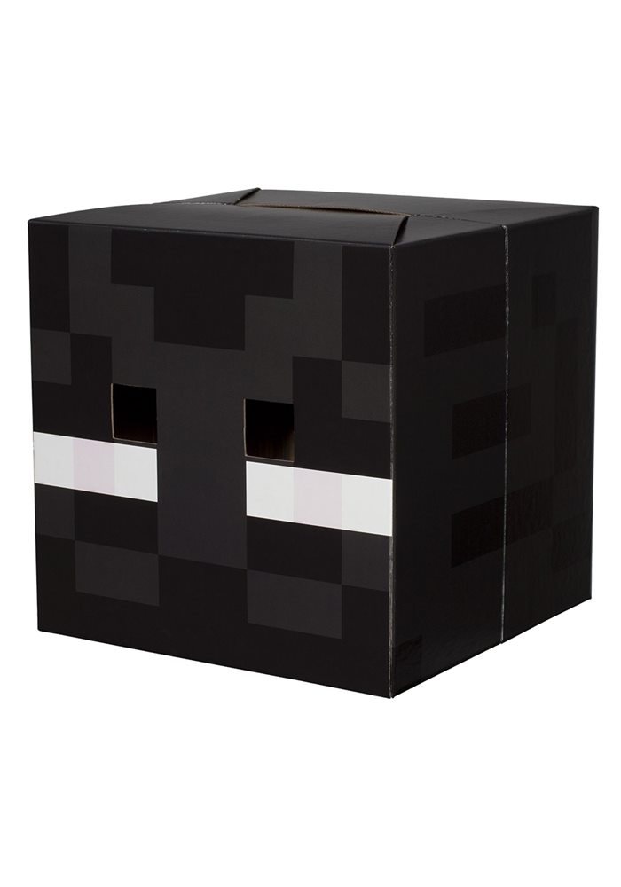 Picture of Minecraft Cardboard Enderman Head