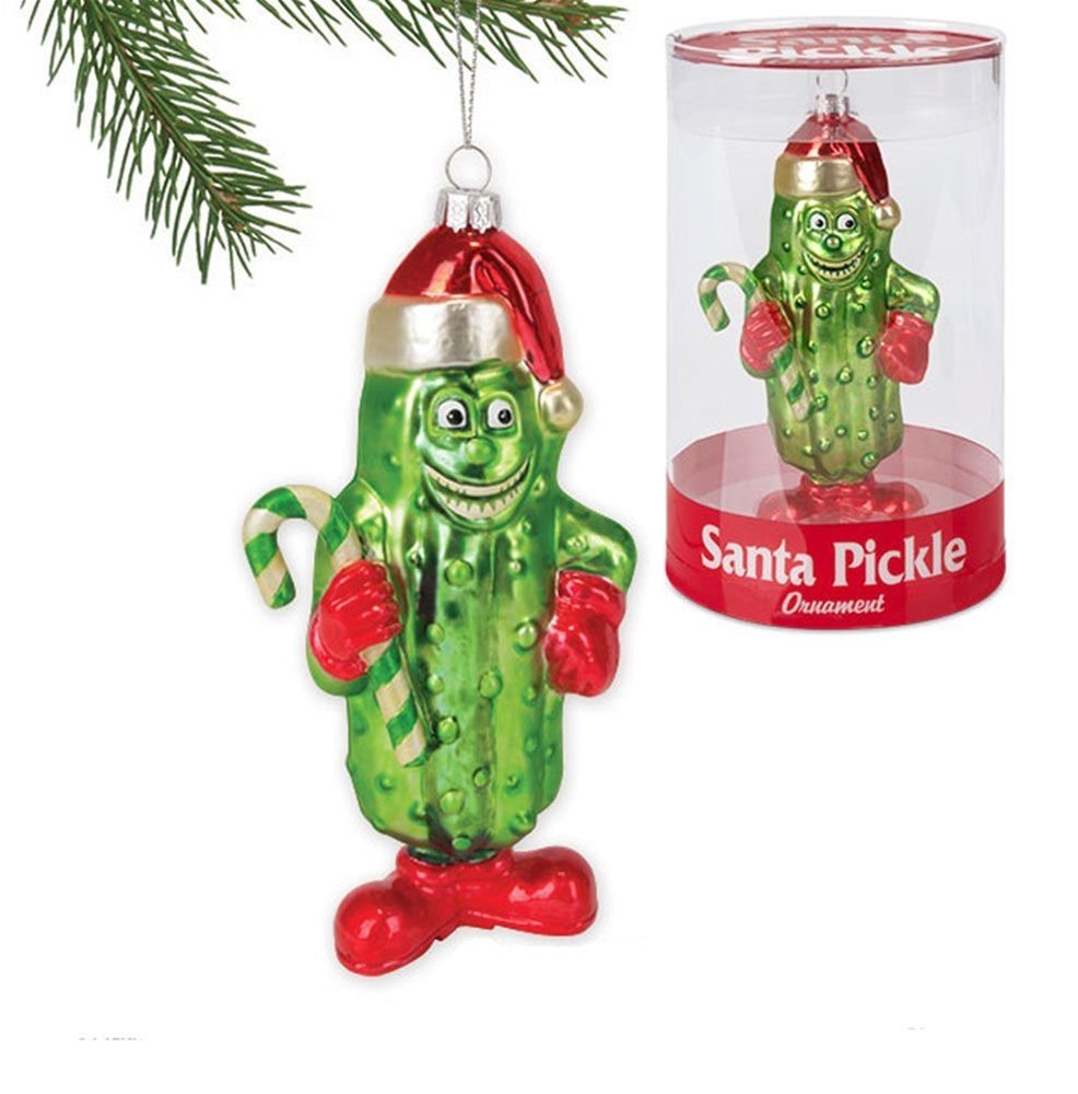 Picture of Archie McPhee Santa Pickle Ornament