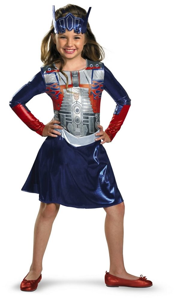 Picture of Optimus Prime Classic Girls Costume