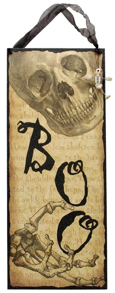 Picture of Boo Skull Sign