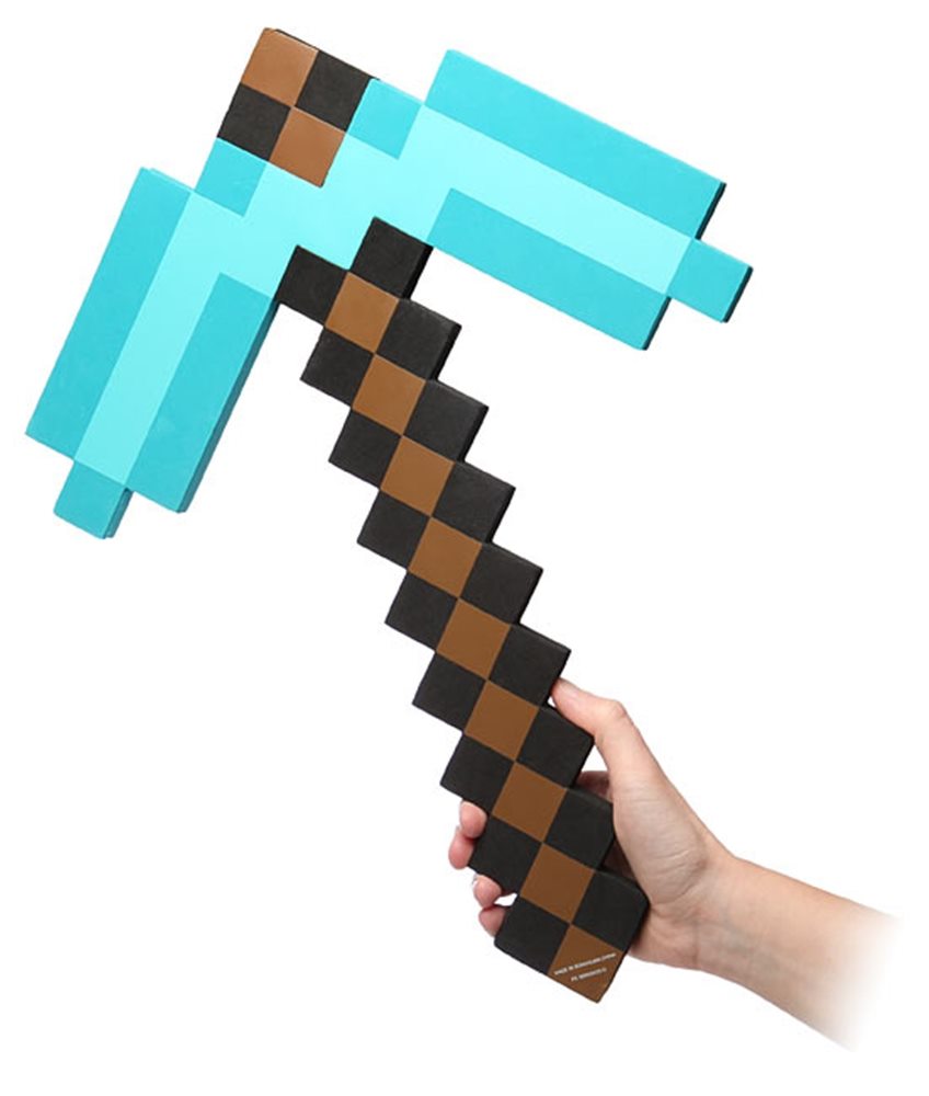 Picture of Minecraft Foam Diamond Pickaxe